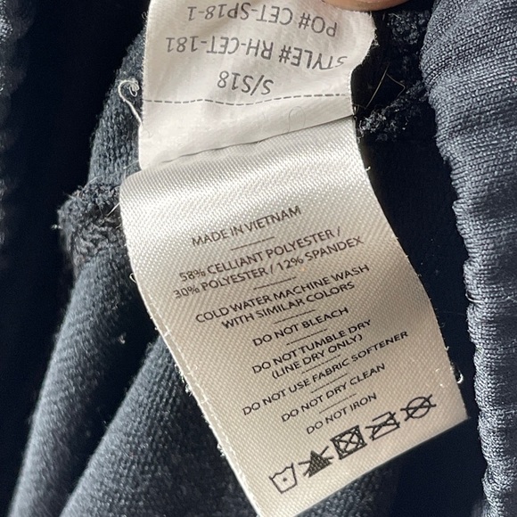 Rhone Micro Terry Track Pants Men’s XL Black Lightweight Athletic Comfy - Picture 3 of 10